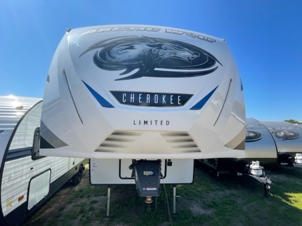 New 2022 Forest River Cherokee Arctic Wolf 321BH Fifth Wheel